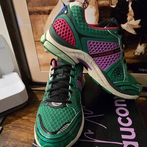 Saucony x Jae Tips Men ProGrid Triumph 4 Fern S70966-4 Flowers Green Pack Sz 10